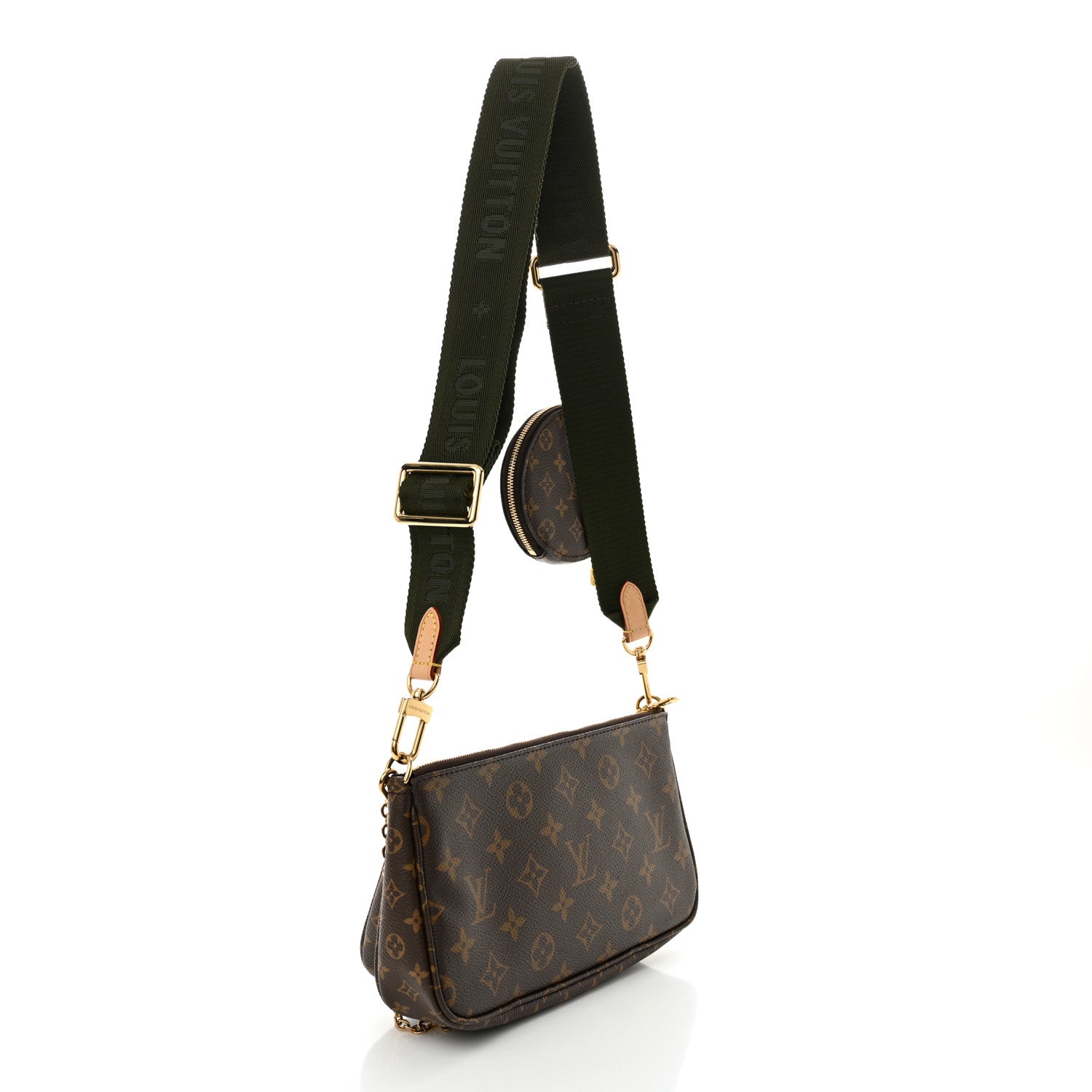 Louis Vuitton Monogram Multi Pochette Accessories Kaki 3 of 11