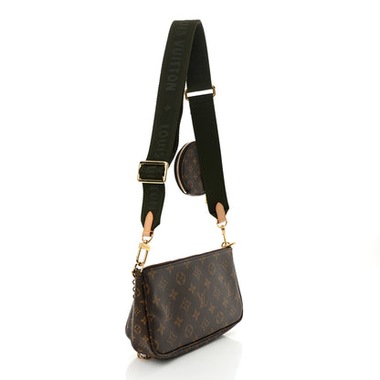 Louis Vuitton Monogram Multi Pochette Accessories Kaki 3 of 11