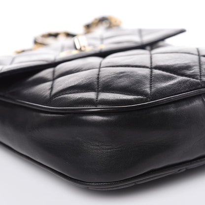Chanel Lambskin Quilted Small Flap Black 9 of 17