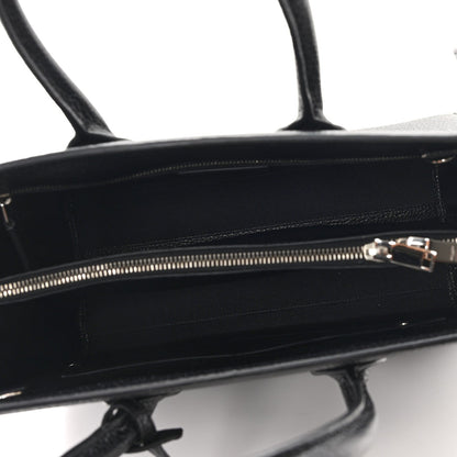 Saint Laurent Grained Calfskin Small Sac De Jour Black 5 of 11