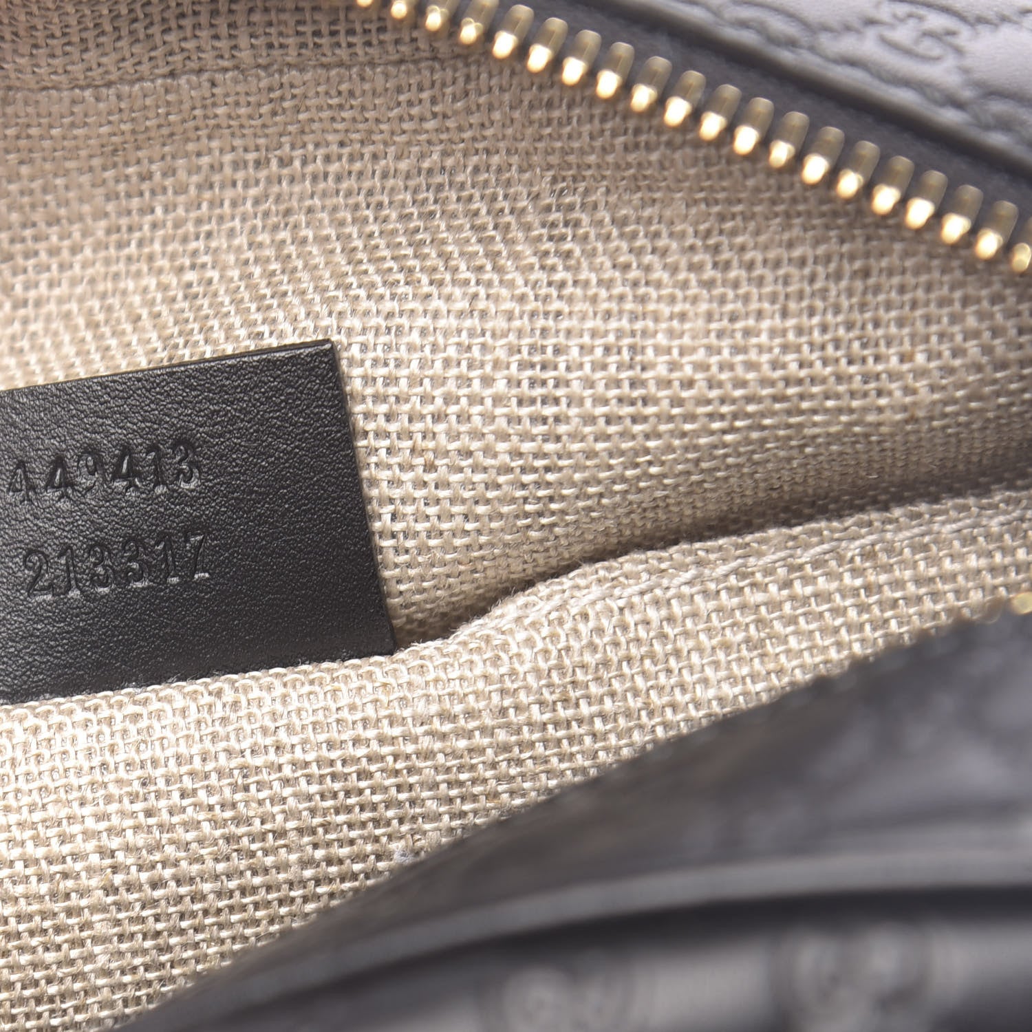Gucci Microguccissima Mini Bree Messenger Bag Black 7 of 10
