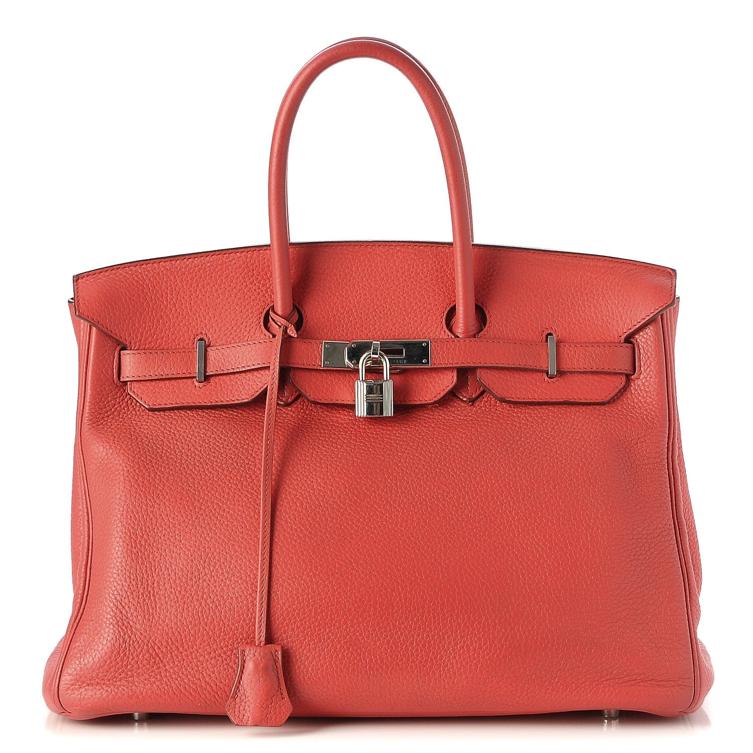 Hermes Taurillon Clemence Birkin 35 Bougainvillea 1 of 31