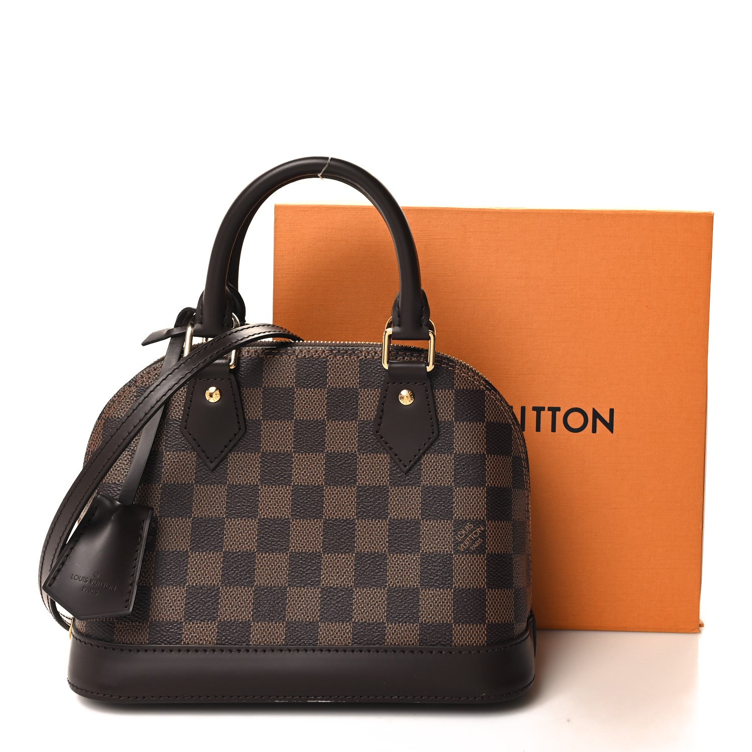 Louis Vuitton Damier Ebene Alma BB 12 of 12