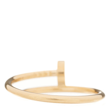 Cartier 18K Yellow Gold Small Juste Un Clou Ring 59 8.75 3 of 5