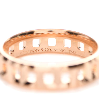 Tiffany 18K Rose Gold Wide T True Ring 59 8.75 4 of 5