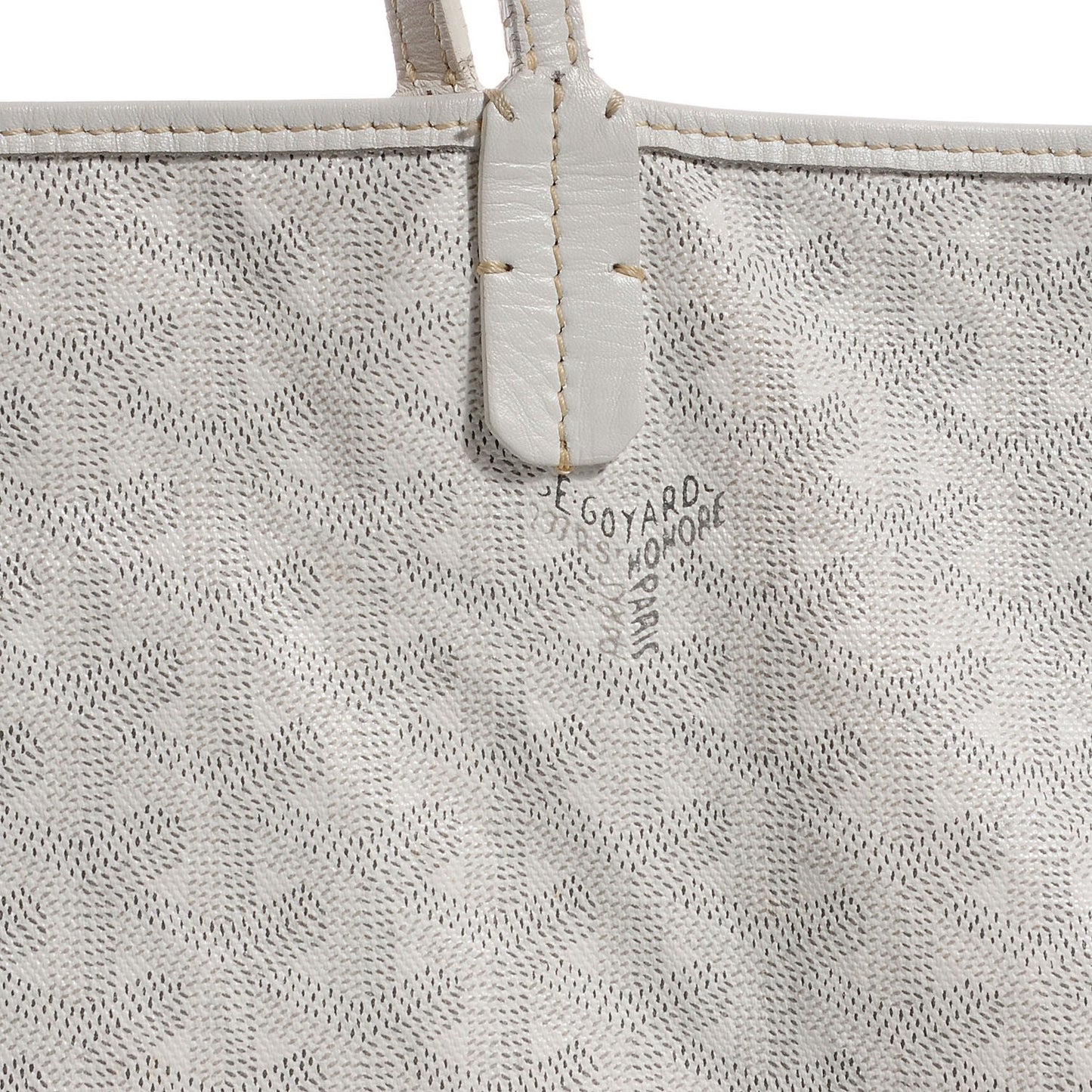 Goyardine Saint Louis GM White