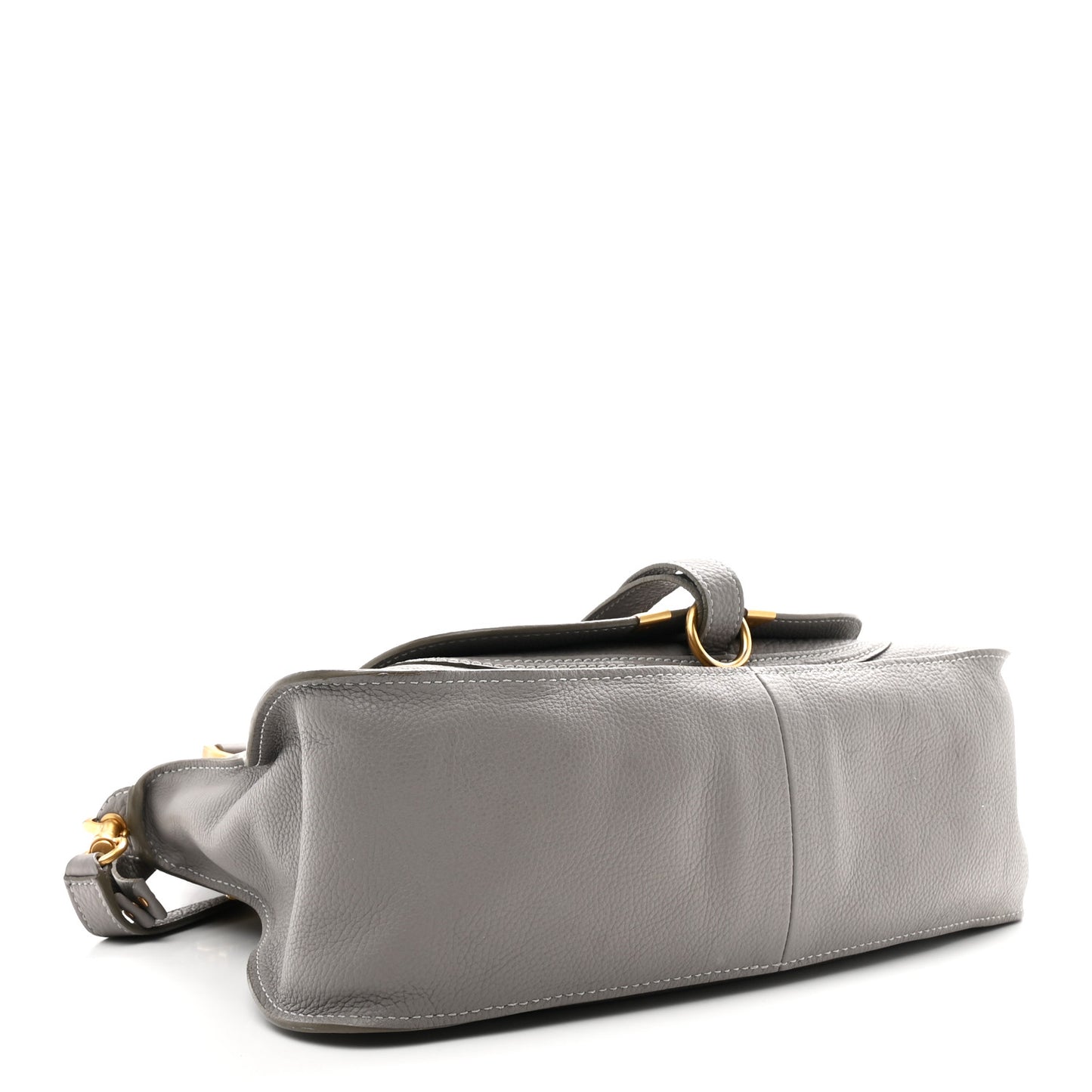 Calfskin Medium Marcie Satchel Cashmere Grey