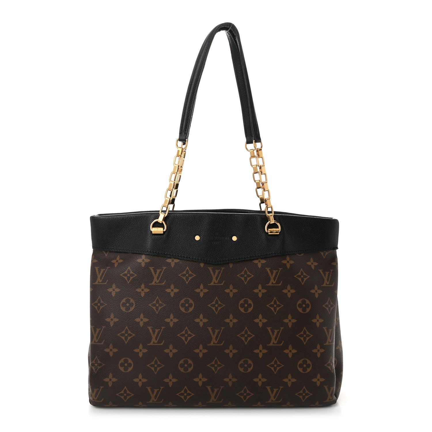 Louis Vuitton Monogram Pallas Shopper Black 1 of 12