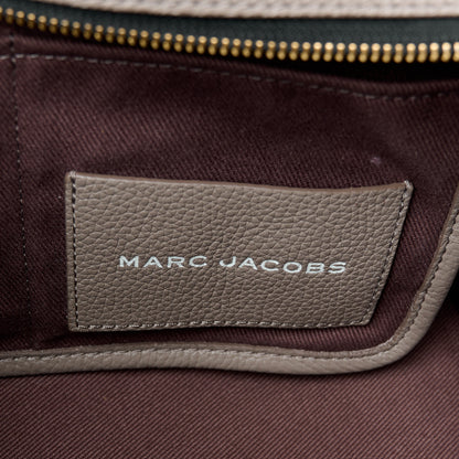 Marc Jacobs Grained Calfskin Medium The Tote Bag Cement 6 of 11