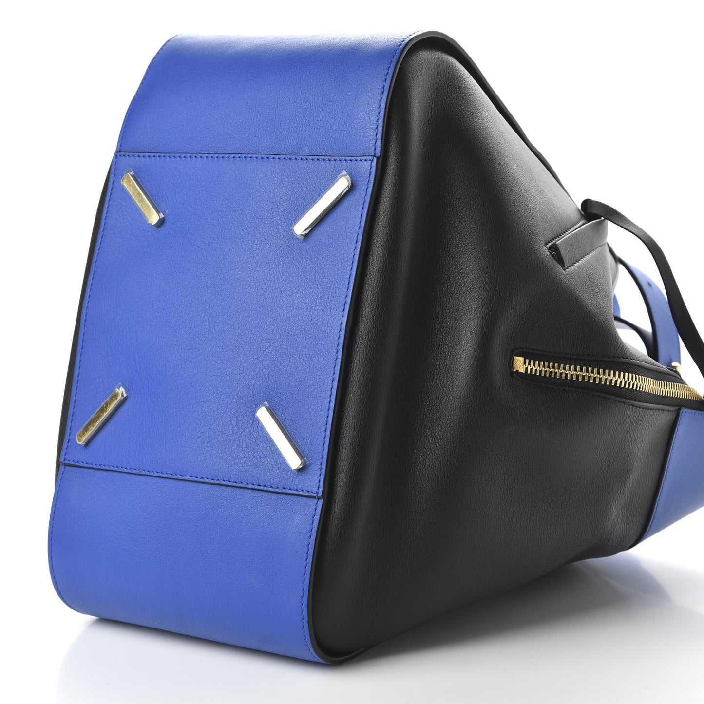 Calfskin Large Hammock Shoulder Bag Electric Blue