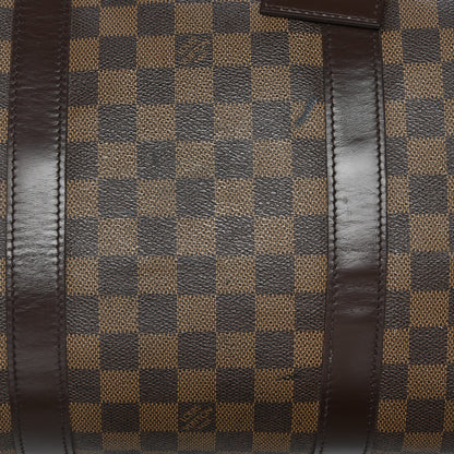 Louis Vuitton Damier Ebene Keepall Bandouliere 55 11 of 16