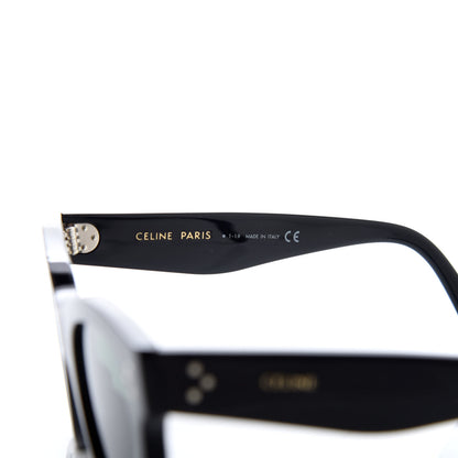 Celine Acetate Studded Mineral Round Sunglasses CL40031 Black 5 of 7