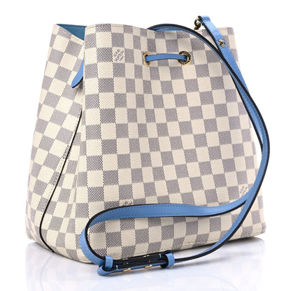 Louis Vuitton Damier Azur Neonoe MM Bleuet 3 of 9