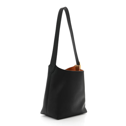 Louis Vuitton Grained Calfskin Low Key Hobo PM Black 4 of 10