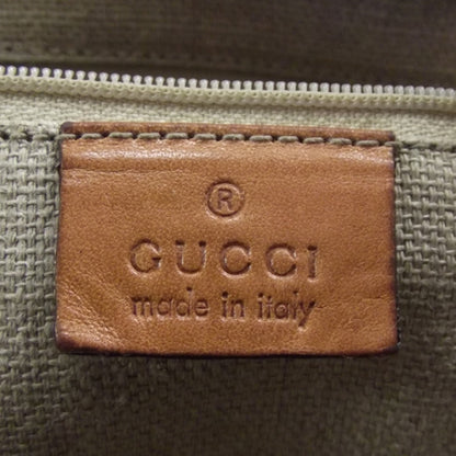 Gucci Calfskin Tattoo Heart Tribeca Messenger Bag Tan 8 of 9