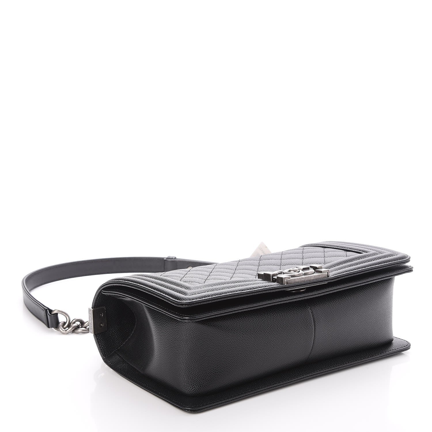 Chanel Caviar Quilted Medium Boy Flap Black 4 of 8