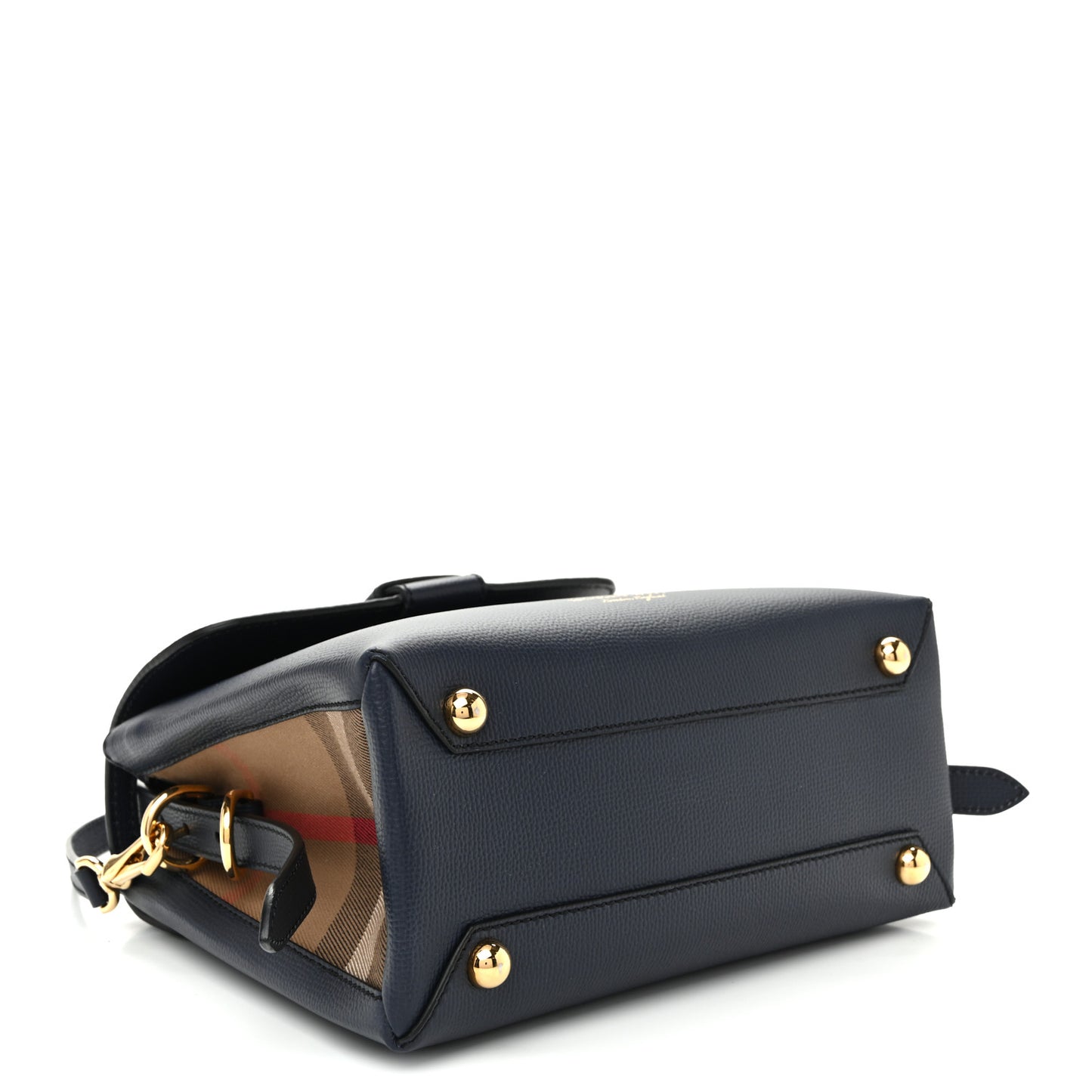 Derby Calfskin House Check Medium Camberley Ink Blue