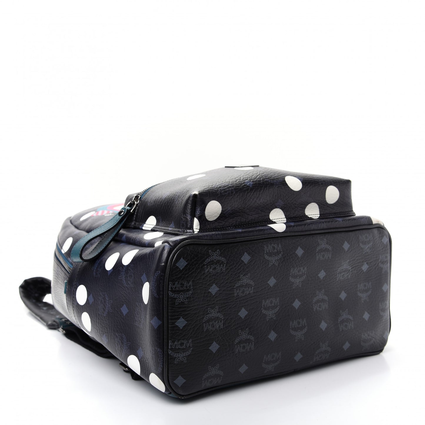 Wrinkled Visetos Small Craig & Karl Beyond Snowdome Backpack Black