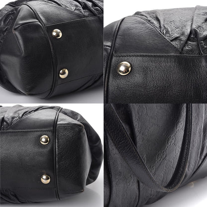 Gucci Guccissima Large Full Moon Tote Black 5 of 10