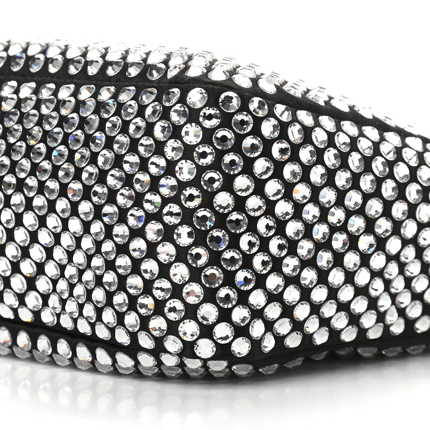 Prada Satin Crystal Mini Re-Edition 2000 Bag Cristal 8 of 8