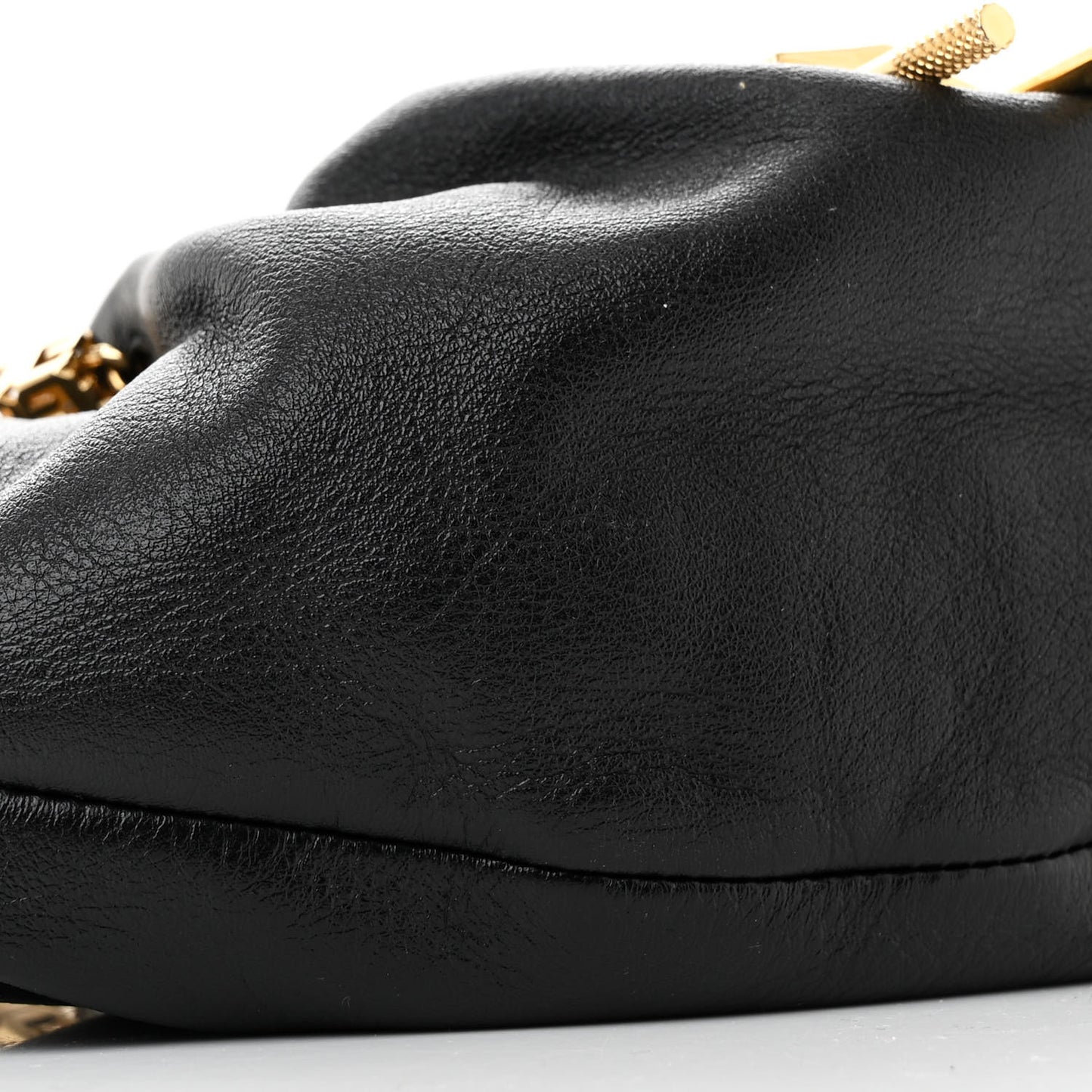 Calfskin Kenny Mini Shoulder Bag Black