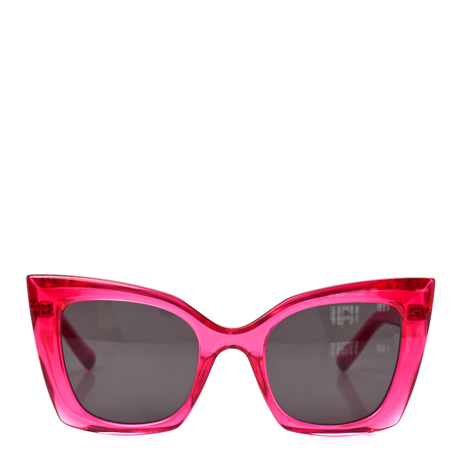 Saint Laurent Acetate Butterfly Frame Sunglasses SL552 Pink 2 of 8