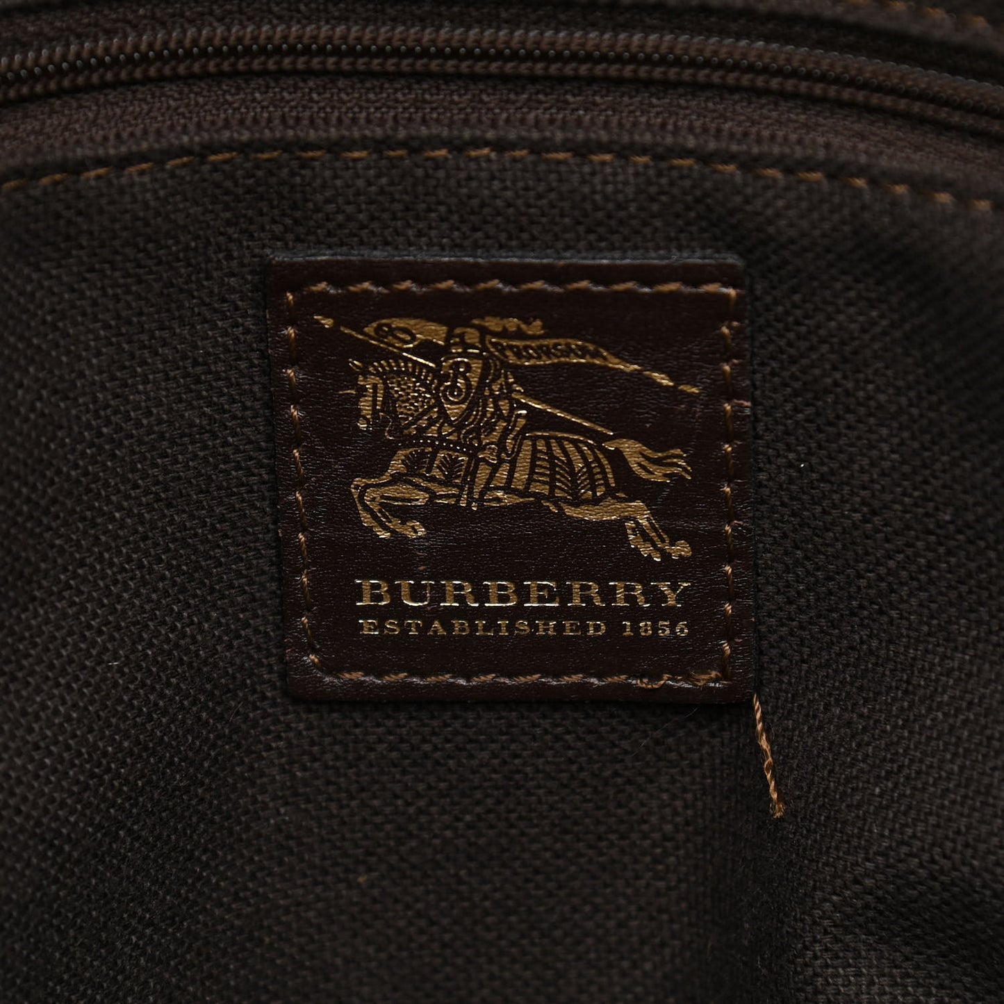 Haymarket Check Tote Chocolate