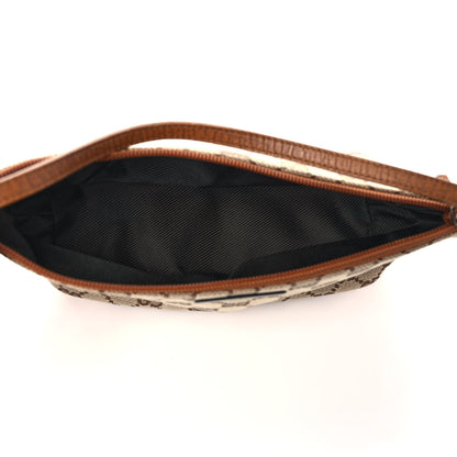 Gucci Monogram Boat Pochette Brown 5 of 11