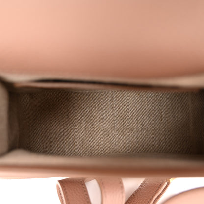 Chloe Grained Calfskin Small Marcie Saddle Bag Wood Rose 5 of 9
