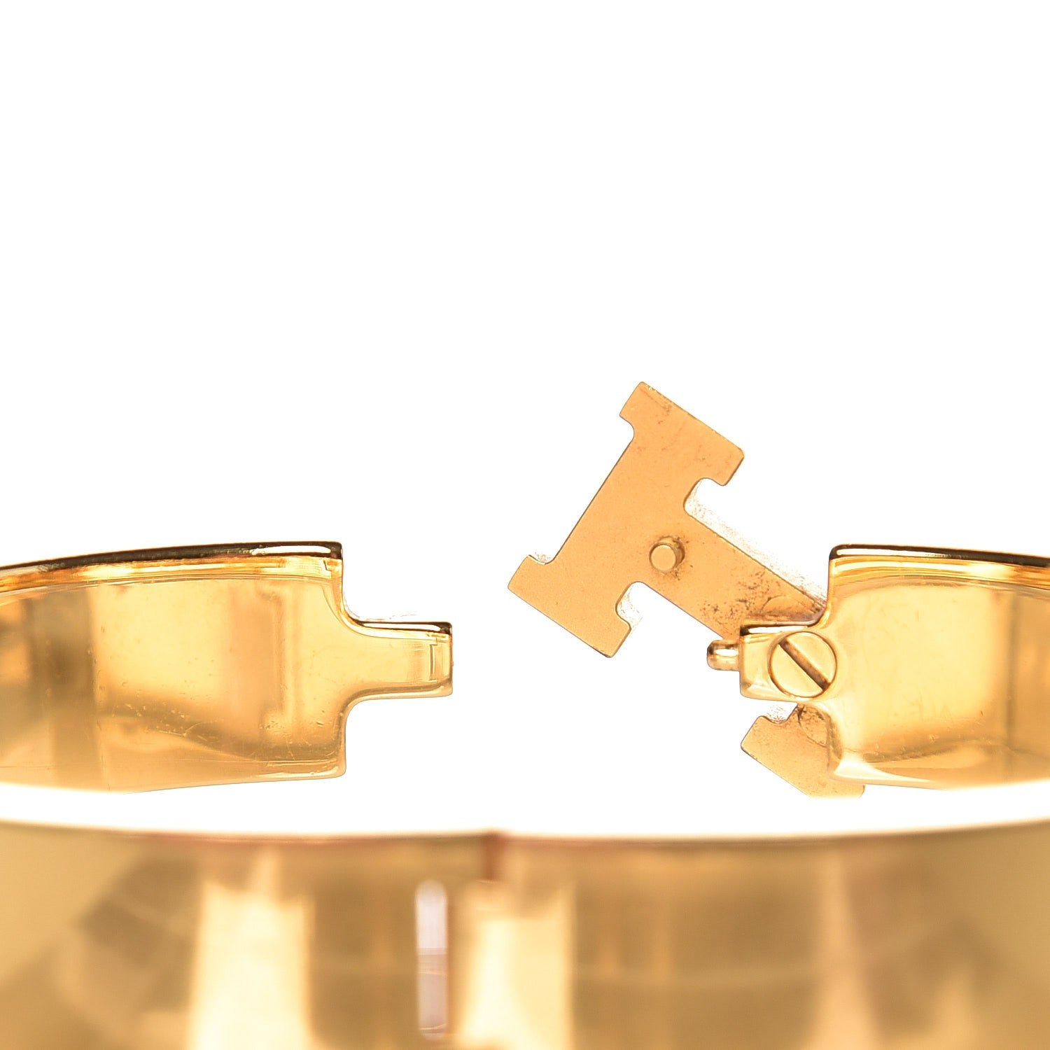 Hermes Enamel Narrow Clic Clac H Bracelet PM Ardoise 5 of 10