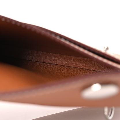 Hermes Swift Hermesnap Card Holder Gold 5 of 9