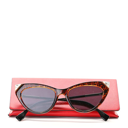 Fendi Acetate Metal FF Cat Eye Sunglasses FF 0356/S Havana 7 of 7