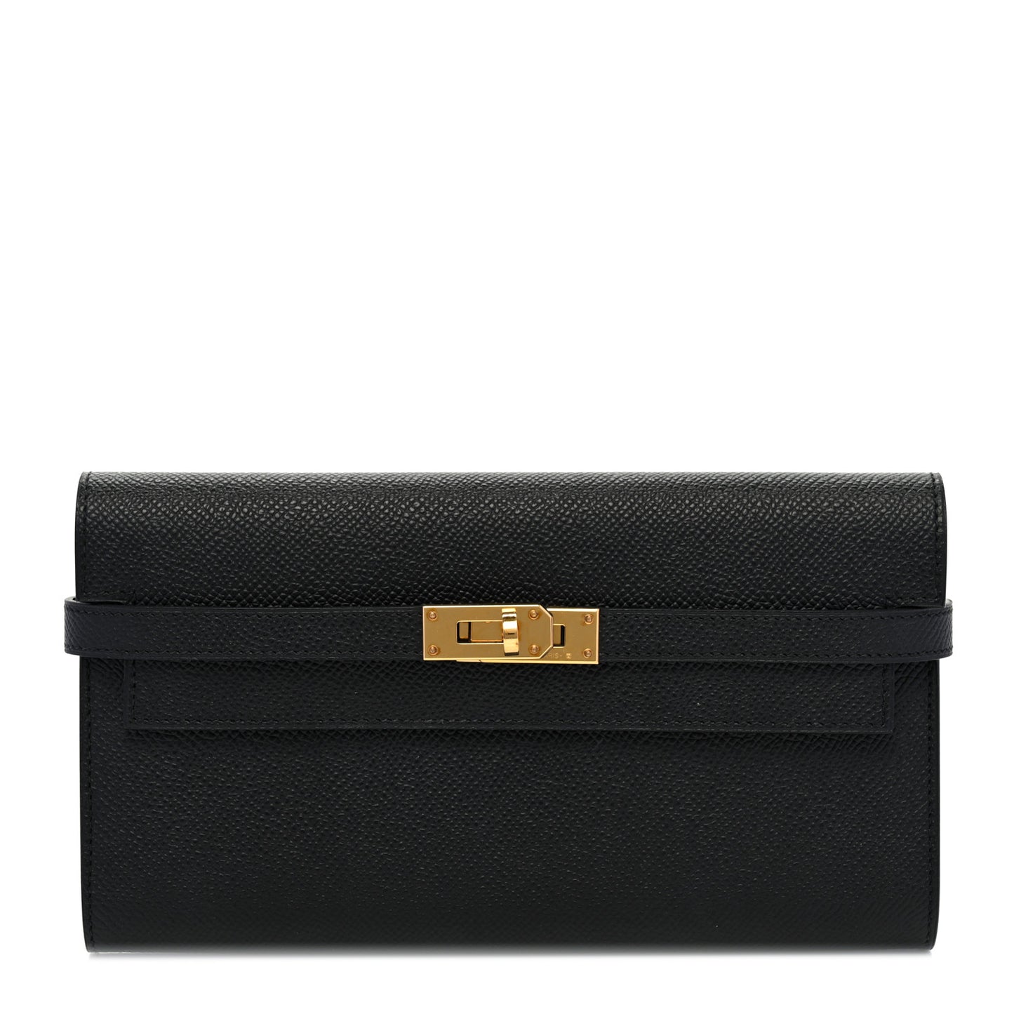 Epsom Kelly Longue Wallet Black