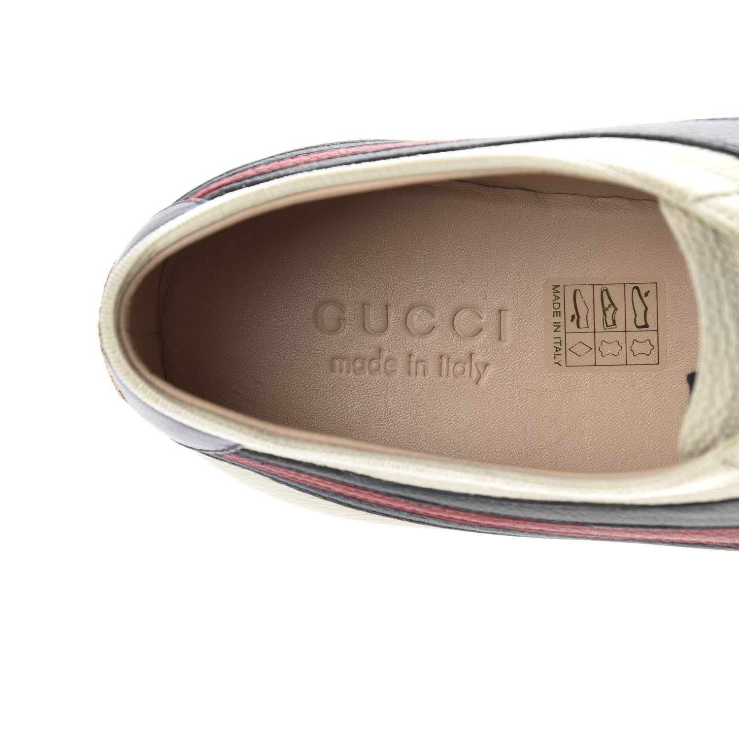 Gucci Calfskin Mens Falacer Sneakers 9.5 Nero Black 7 of 11