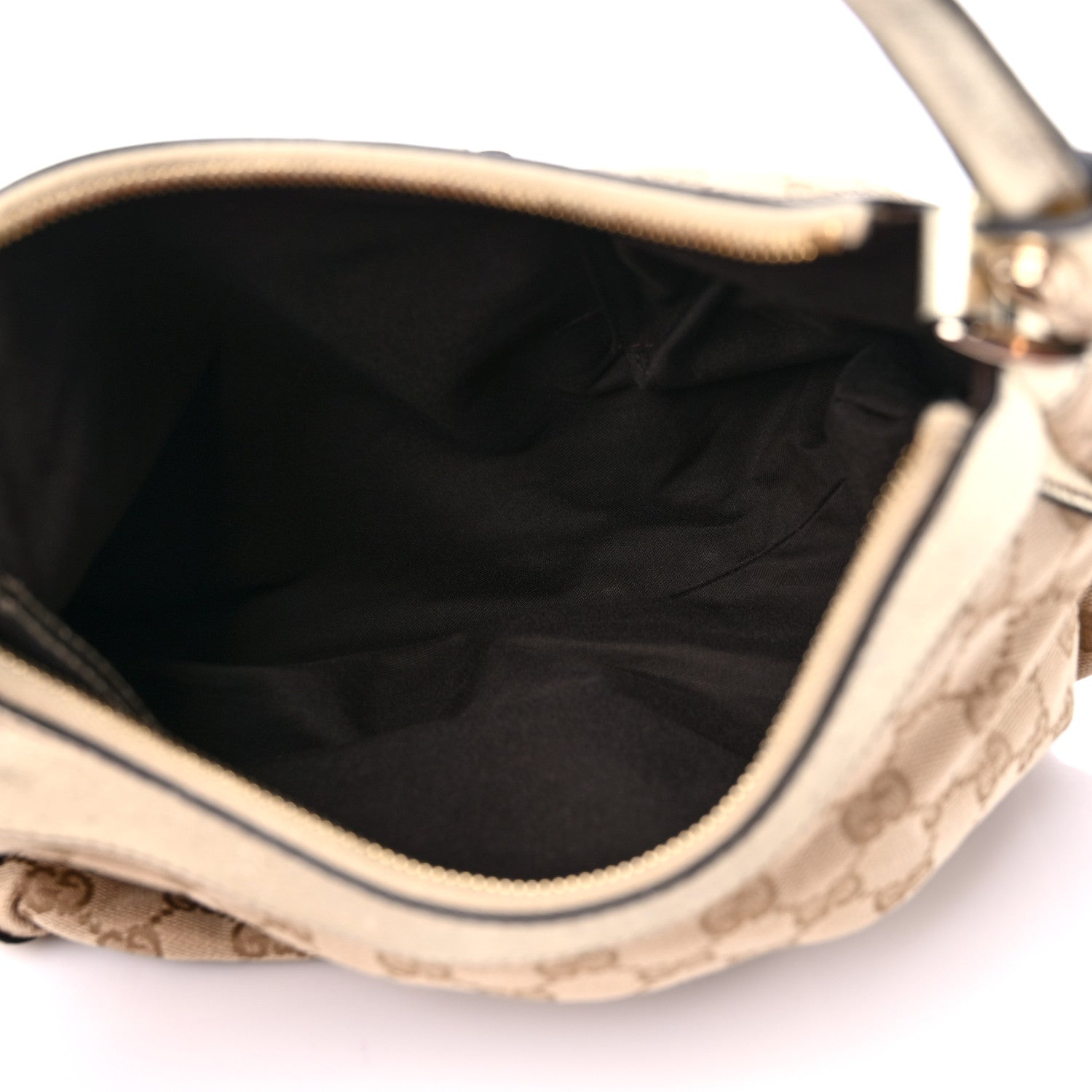 Gucci Monogram Medium D Gold Ring Hobo Gold 5 of 14