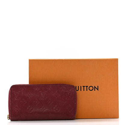 Louis Vuitton Empreinte Zippy Wallet Raisin 10 of 10