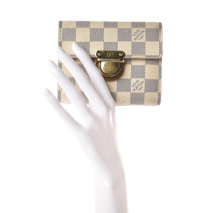 Louis Vuitton Damier Azur Koala Wallet 2 of 11