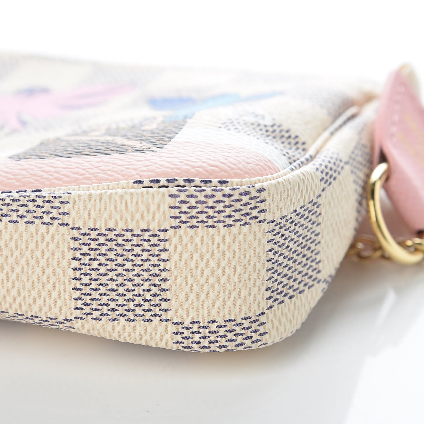 Damier Azur 2018 Christmas Animation Mini Pochette Accessories
