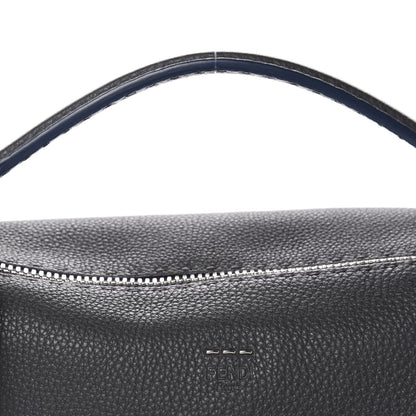 Fendi Cuoio Romano Selleria Lei Boston Tote Asfalto 13 of 13