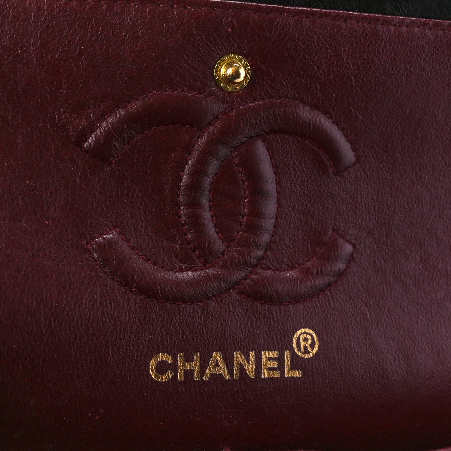 Chanel Lambskin Quilted Small Double Flap Black 7 of 13