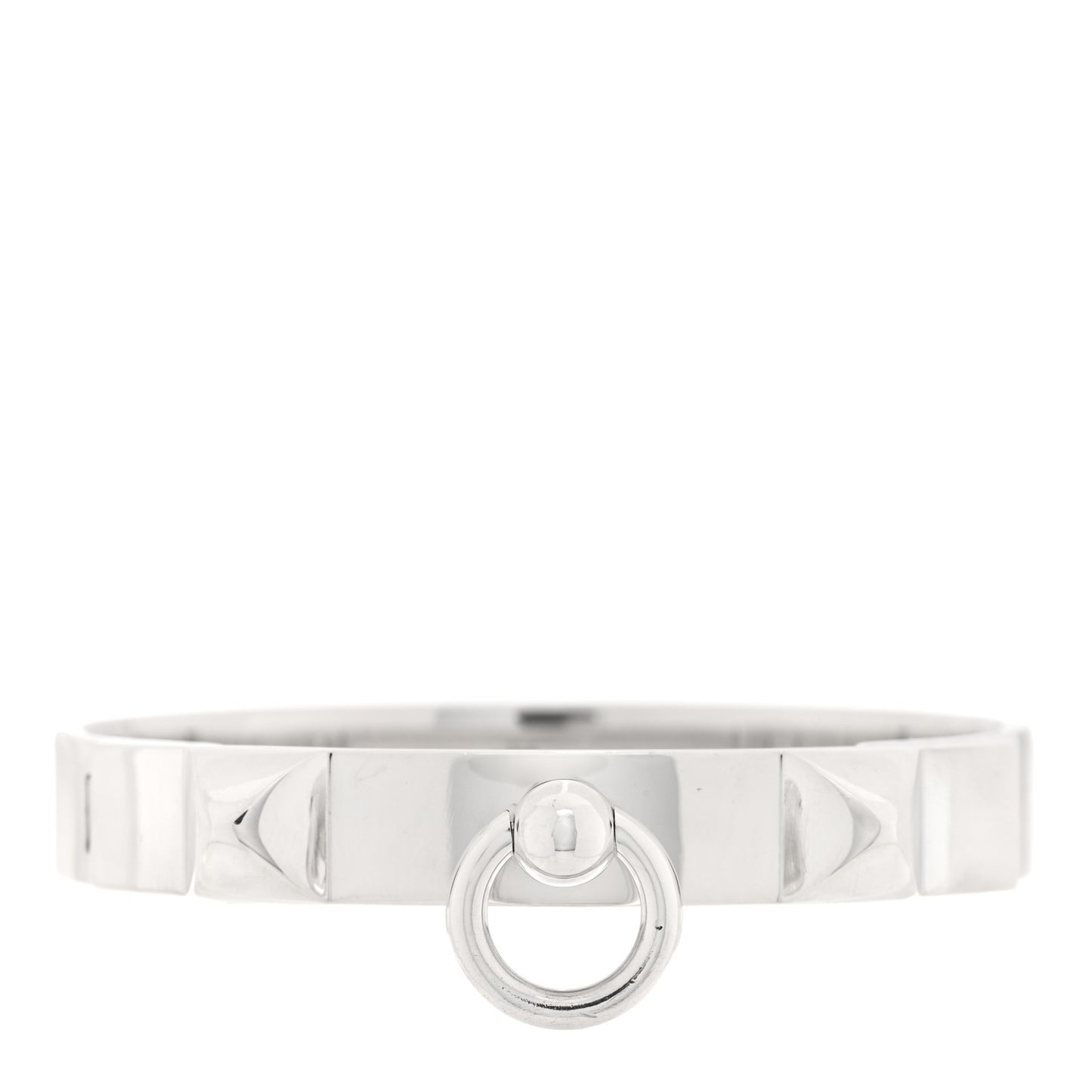 Sterling Silver PM Collier De Chien Bracelet ST