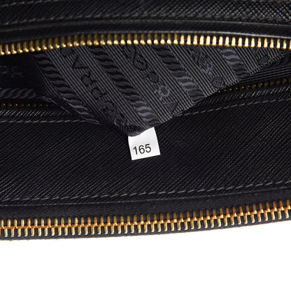Prada Saffiano Large Galleria Double Zip Tote Black 7 of 16