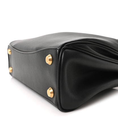 Balenciaga Natural Smooth Calfskin Small Rodeo Top Handle Handbag Black 10 of 10
