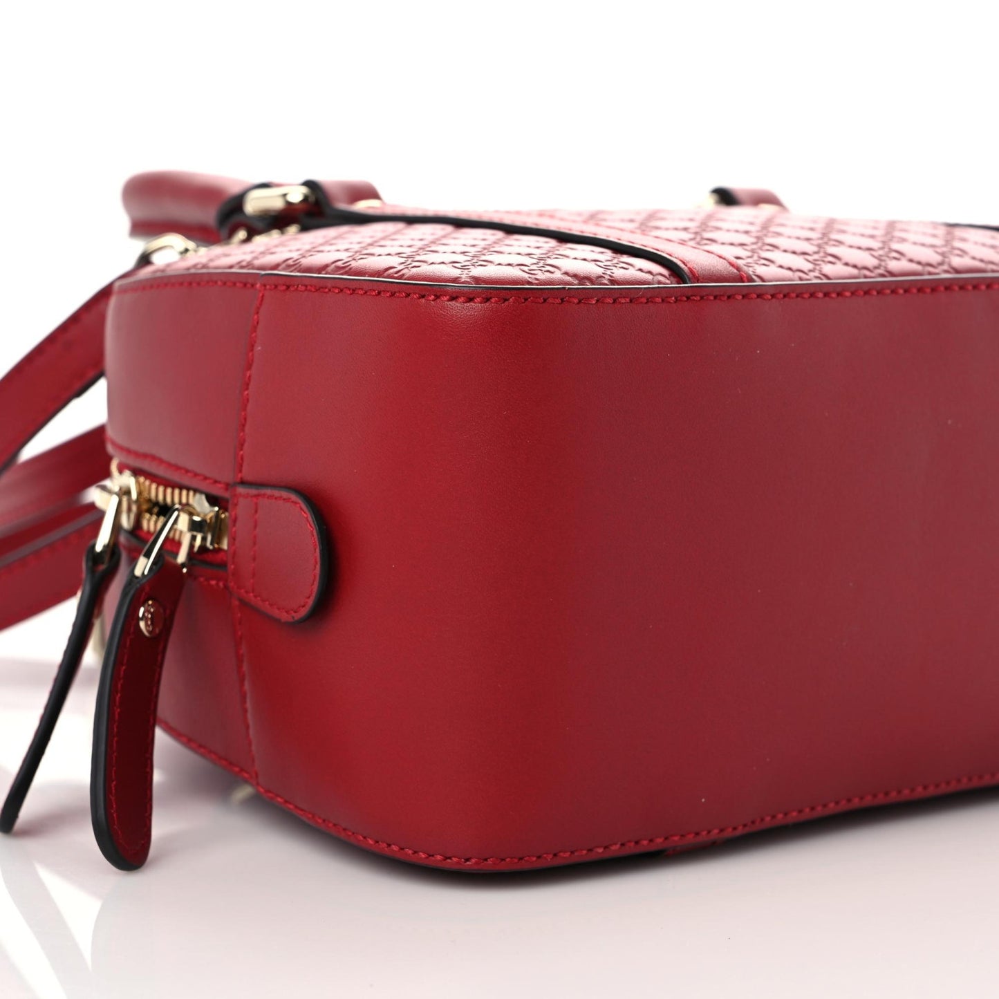 Microguccissima Small Crossbody Bag Rosso