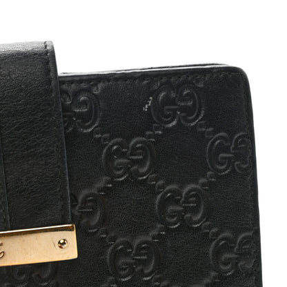 Gucci Guccissima Ladies Web Long Wallet Black 12 of 15