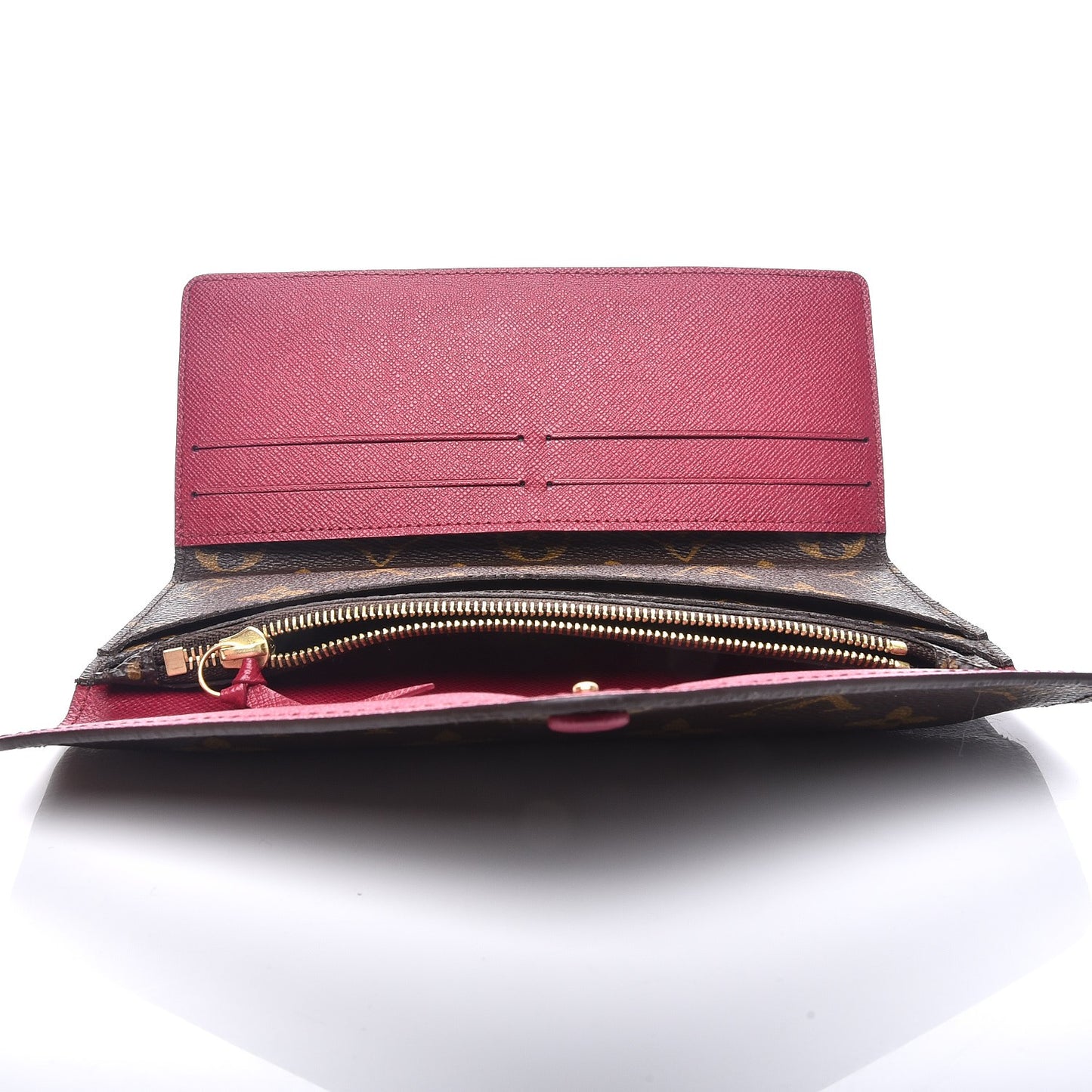 Monogram Josephine Wallet Fuchsia