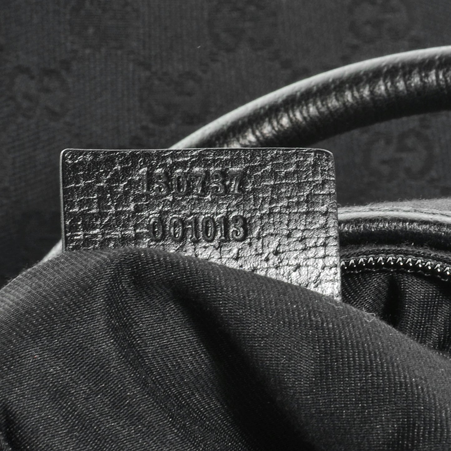 Monogram Abbey Hobo Black