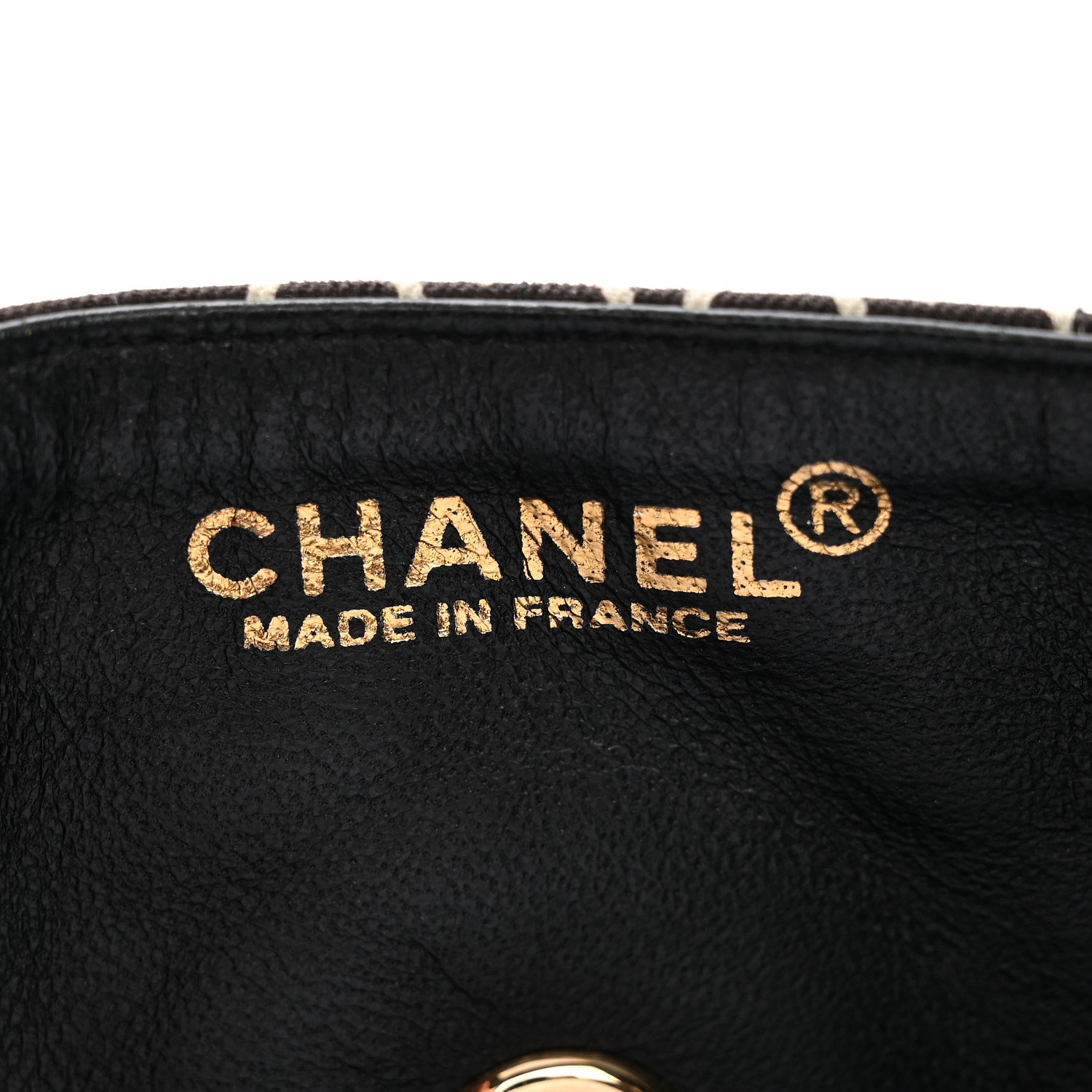 Chanel Canvas Chocolate Bar Quilted Coco East West Flap Brown 6 of 13