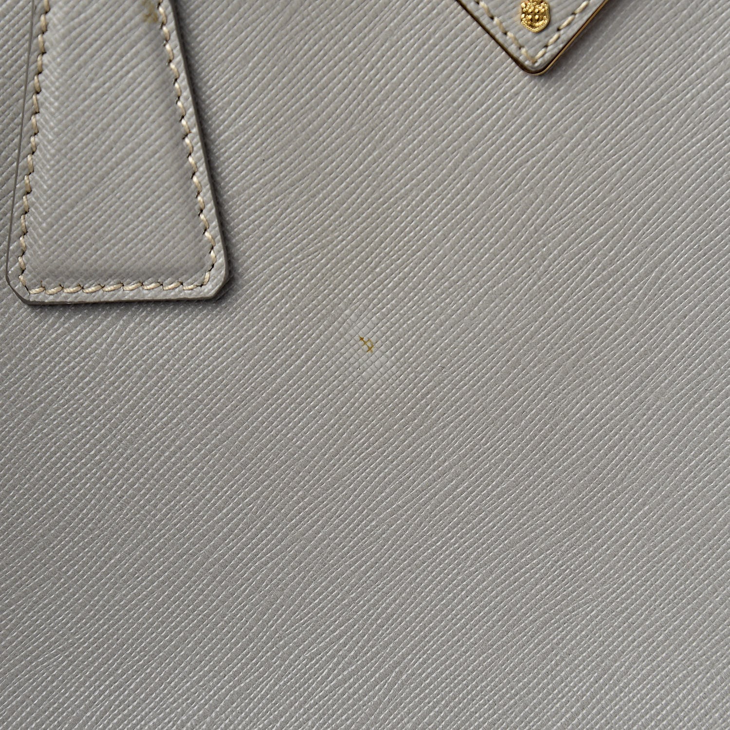Prada Saffiano Small Galleria Double Zip Tote Pomice 15 of 16