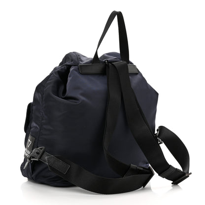 Prada Re-Nylon Saffiano Medium Backpack Bleuette 3 of 10